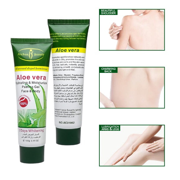 Aichun Aloe Vera Exfoliating Cream 100g