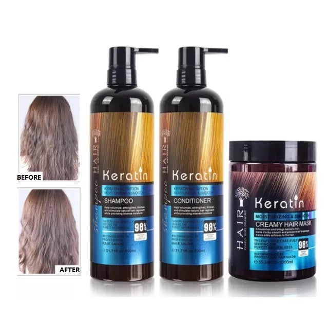 Wholesale Combo Keratin Shampoo + Conditioner