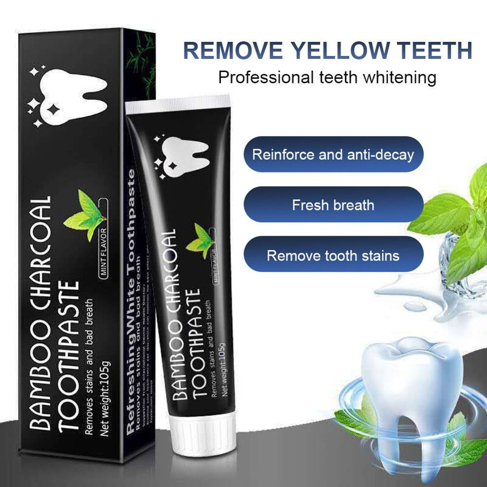 Bamboo Charcoal Toothpaste Teeth Whitening Paste