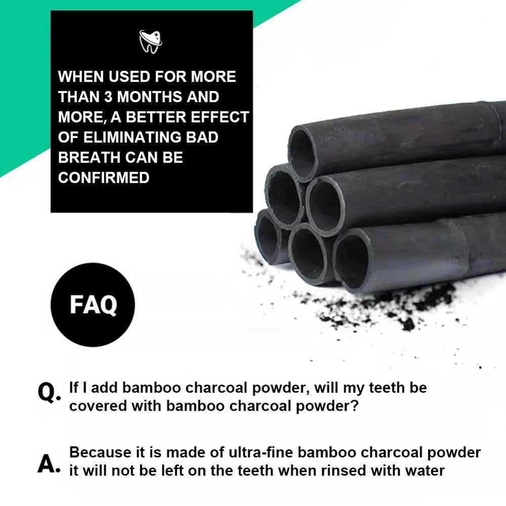 Bamboo Charcoal Toothpaste Teeth Whitening Paste