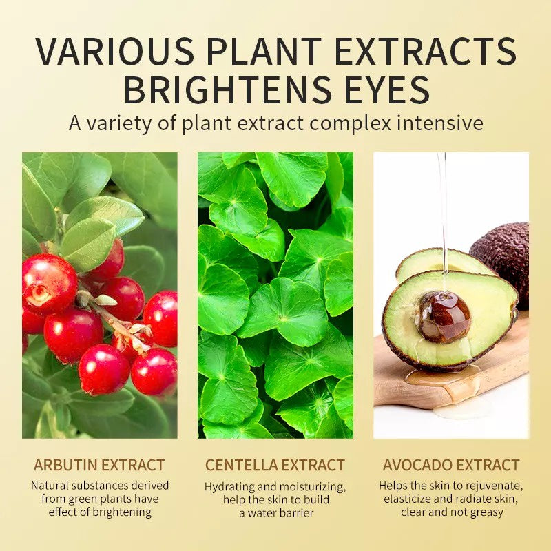 ZOZU Golden Eye Mask 12pcs Avocado