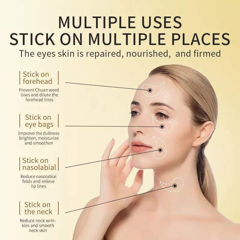 ZOZU Golden Eye Mask 12pcs Avocado