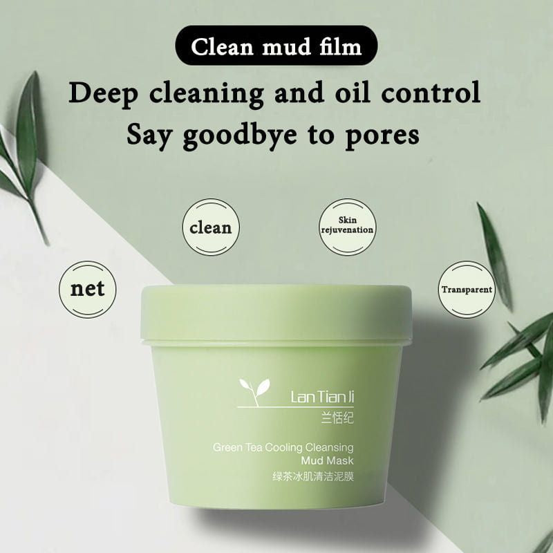 Green Tea Cooling Mud Mask