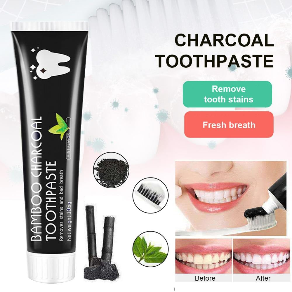 Bamboo Charcoal Toothpaste Teeth Whitening Paste