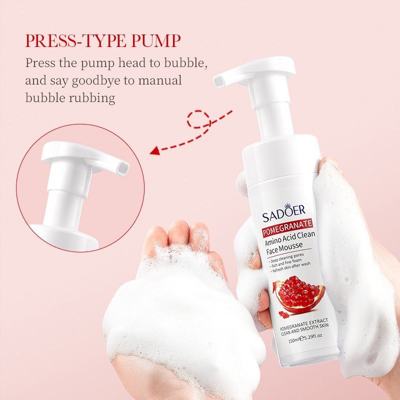 Sadoer Pomegranate Cleansing Mousse 40g