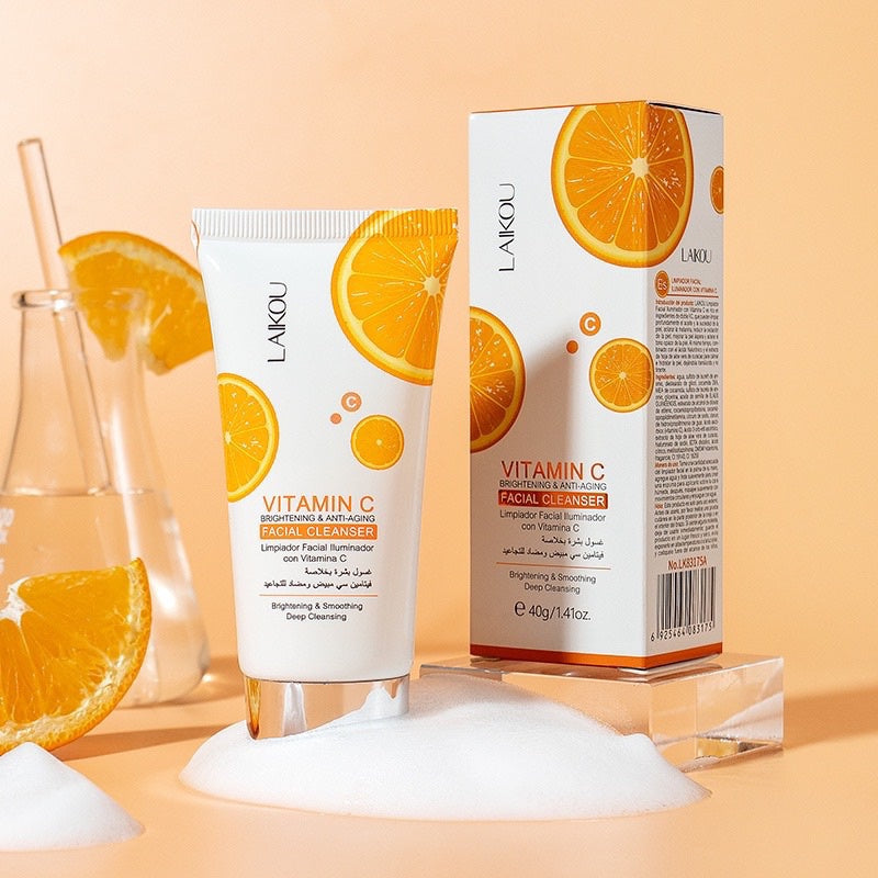Vitamin C Brightening Anti-Aging Facial Foam