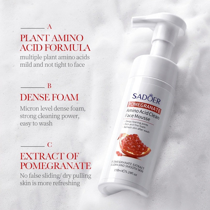 Sadoer Pomegranate Cleansing Mousse 40g