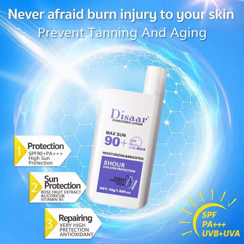 Disaar Invisible Fluid SPF90+ Sunscreen 50ml