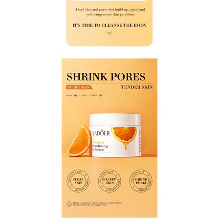 Sadoer Vitamin C Exfoliating Deep Scrub