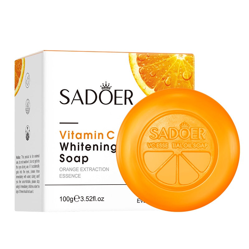 Sadoer Vitamin C Soap Moisturizing & Brightening