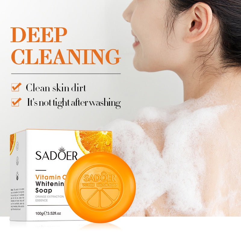 Sadoer Vitamin C Soap Moisturizing & Brightening