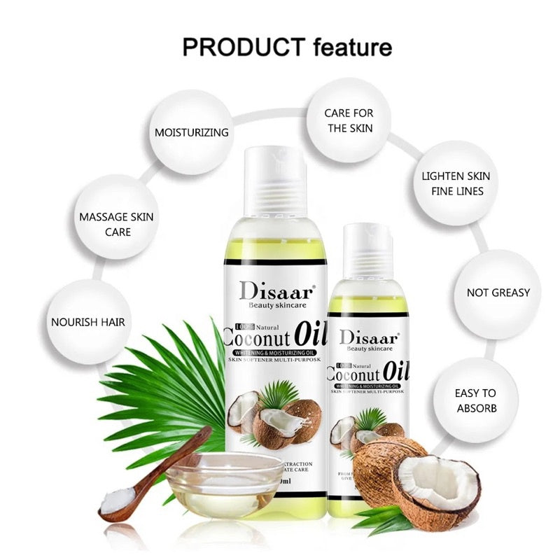 Disaar Coconut Face & Massage Oil