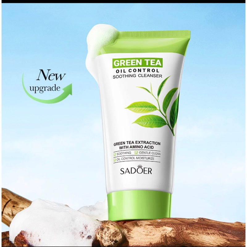 Green Tea Deep Cleaning Oil Control Face Wash