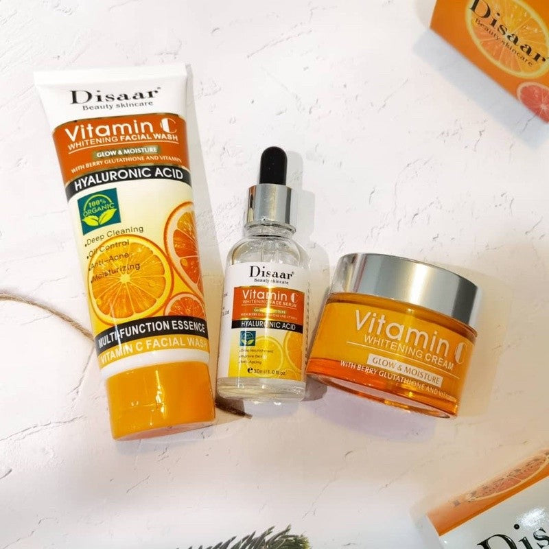 DISAAR 3-in-1 Vitamin C Glow Set