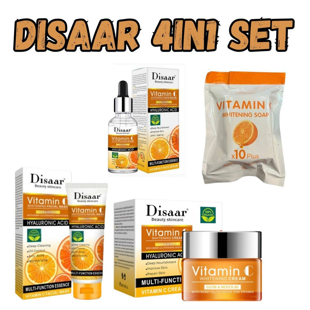 DISAAR 4in1 Vitamin C Set for Soothing