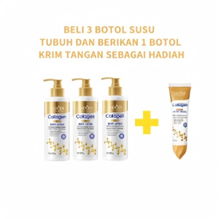 SADOER Collagen 3pcs Hair & Skin Care Set