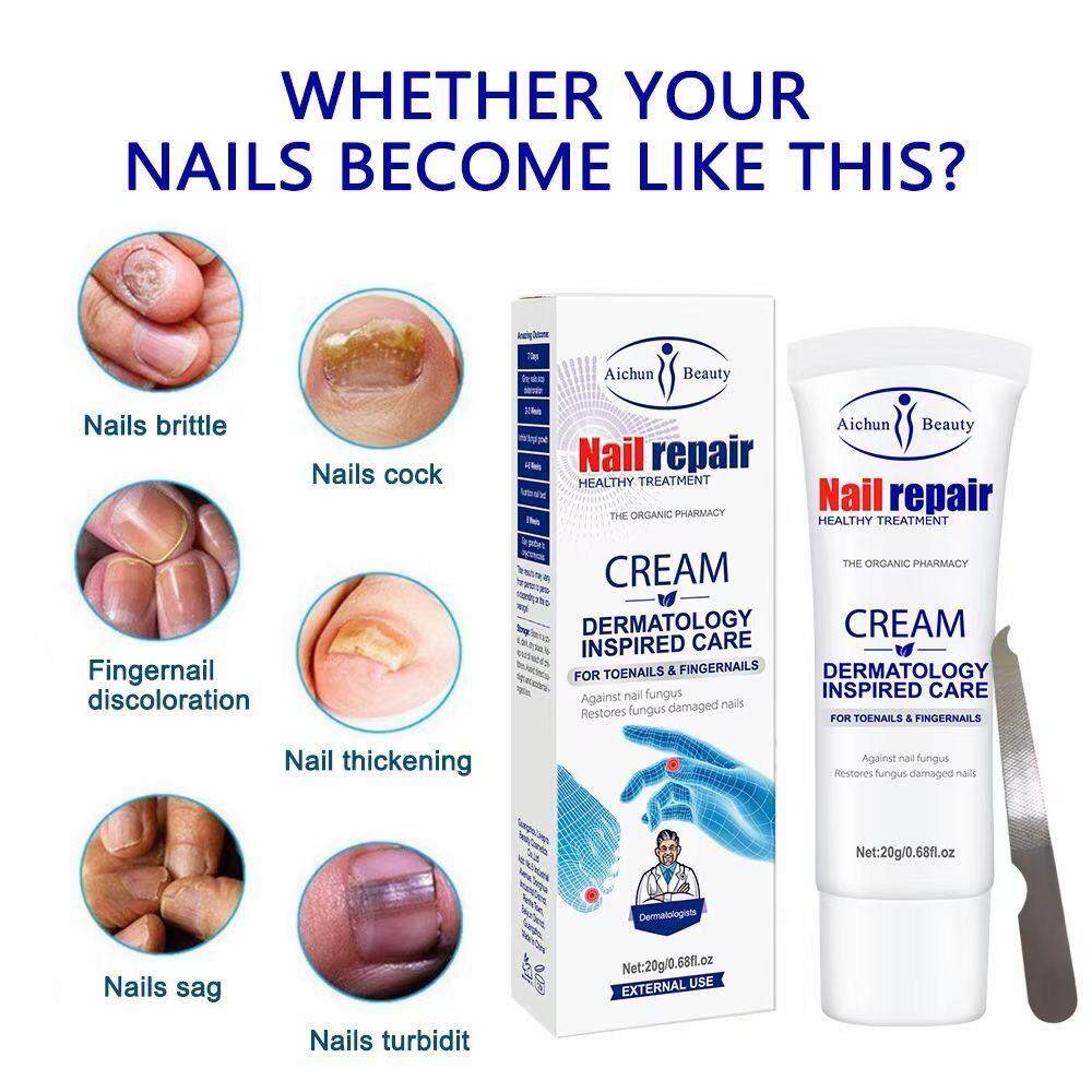 Aichun Nail Repair Cream Visible Results