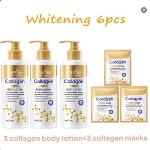 SADOER Collagen 3pcs Hair & Skin Care Set