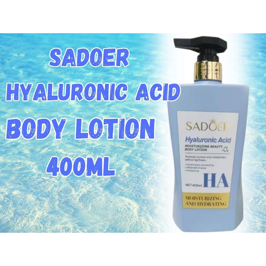 SADOER Hyaluronic Acid Body Lotion 400ml