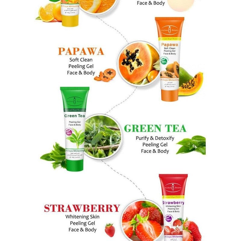 Aichun Beauty Papaya Exfoliating Gel 100g