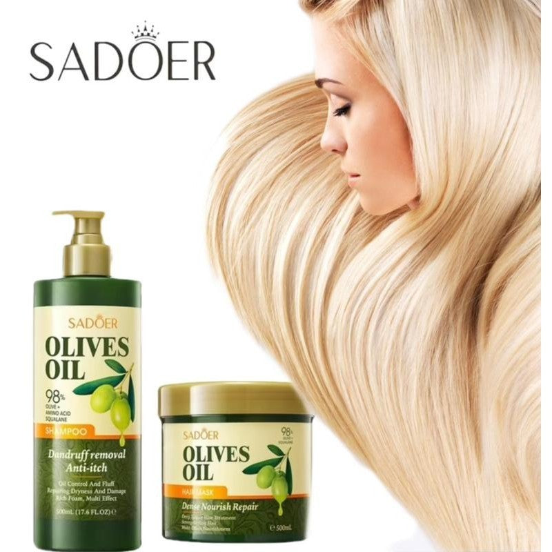 SADOER Olive Oil 2in1 Shampoo & Conditioner Nourish