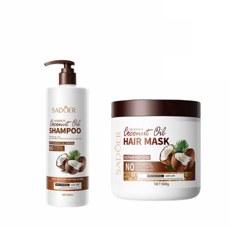 SADOER Coconut Shampoo & Hair Mask