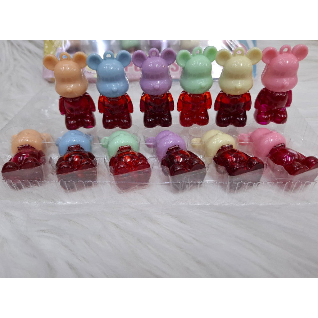 Mocmallure Bear Lip Gloss Set 12pcs