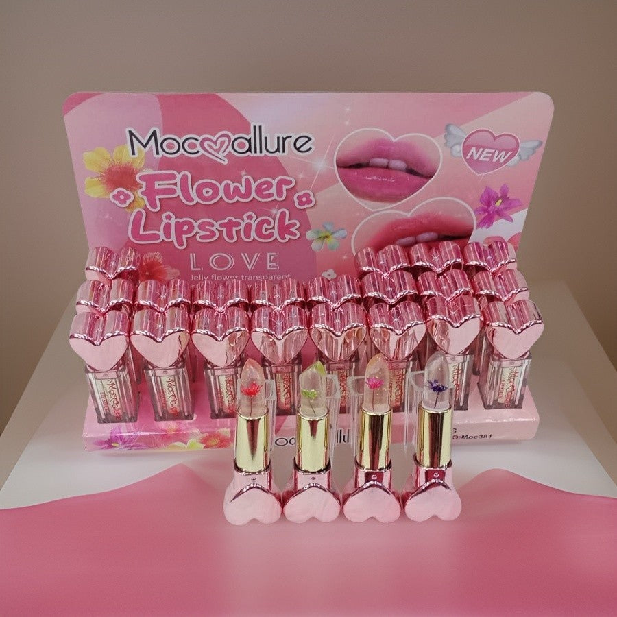 MocMallure Flower Jelly Lipstick 24pcs Box