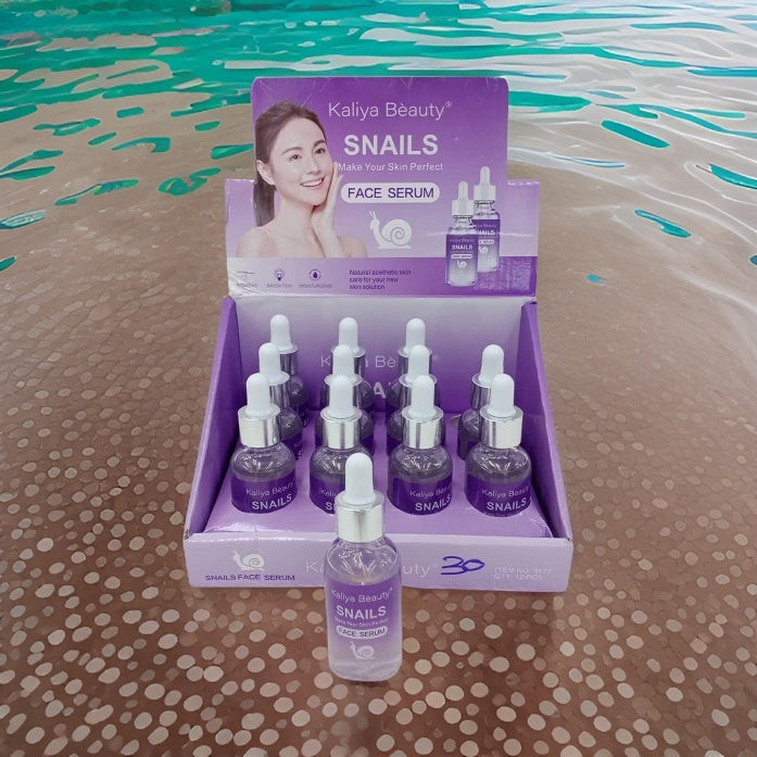 Kaliya Beauty Snail Face Serum 12 Pcs Set