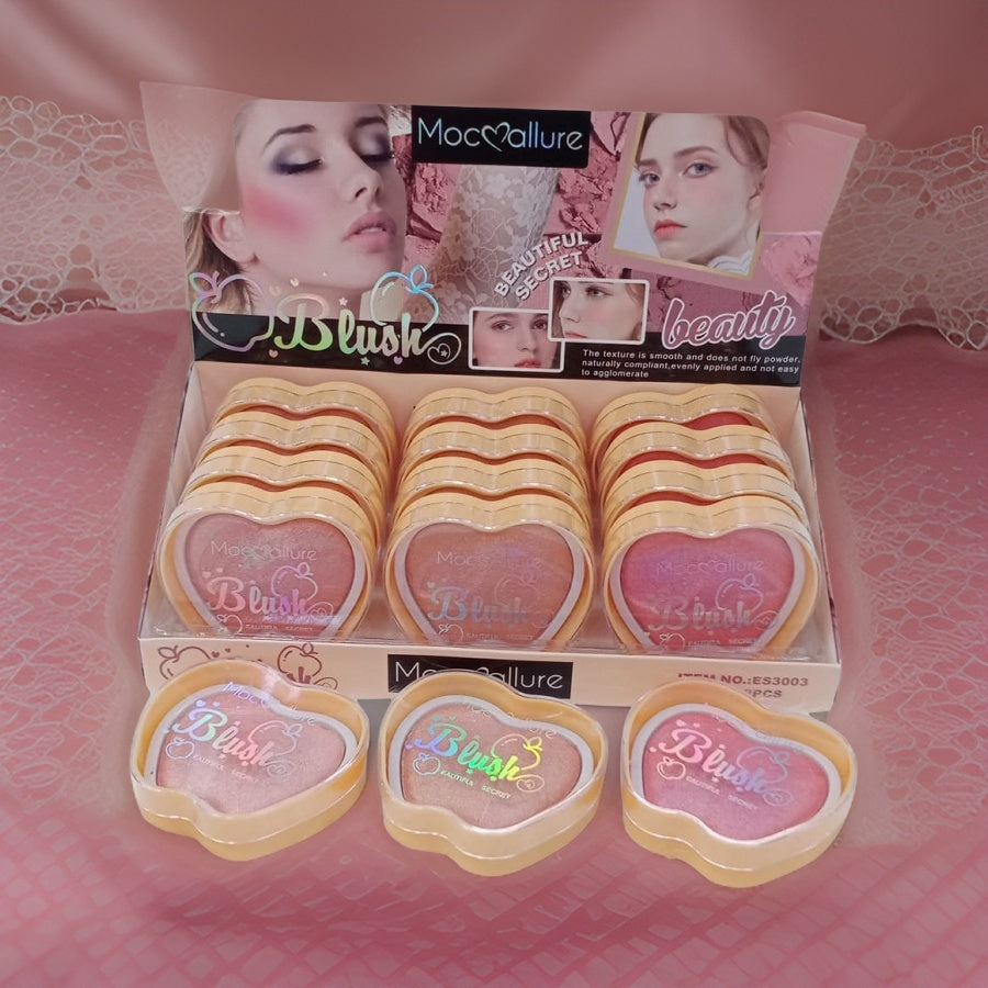 Blush Beauty Powder by MocMallure 12pcs Box