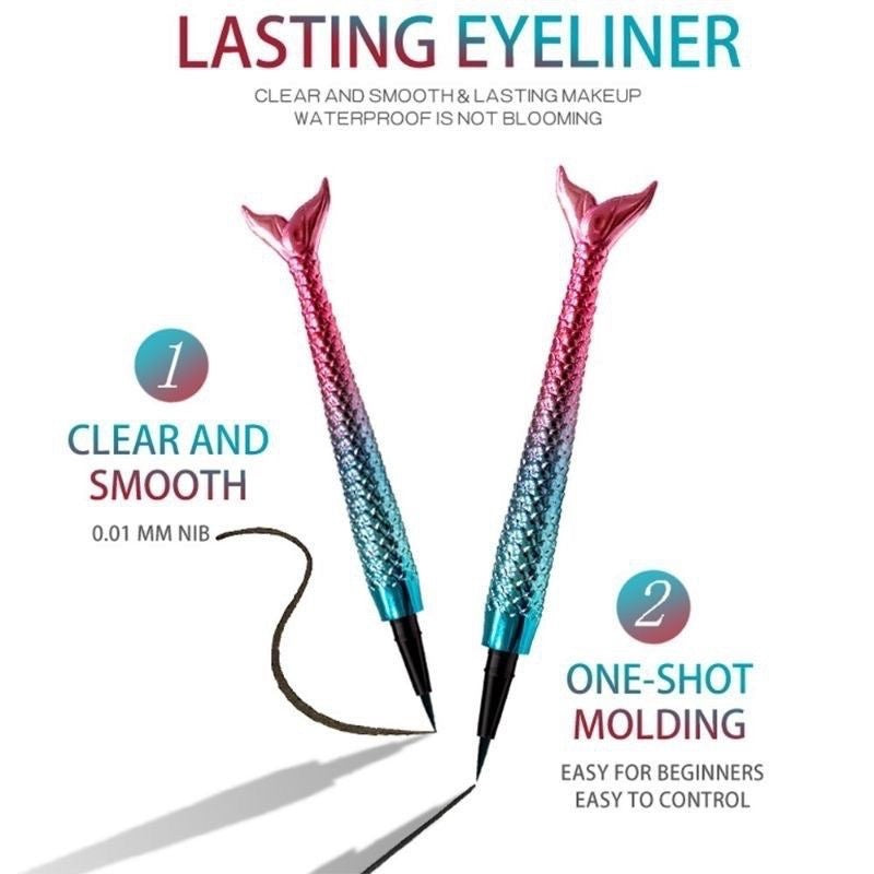 Mermaid Eyeliner Waterproof Quick-Drying