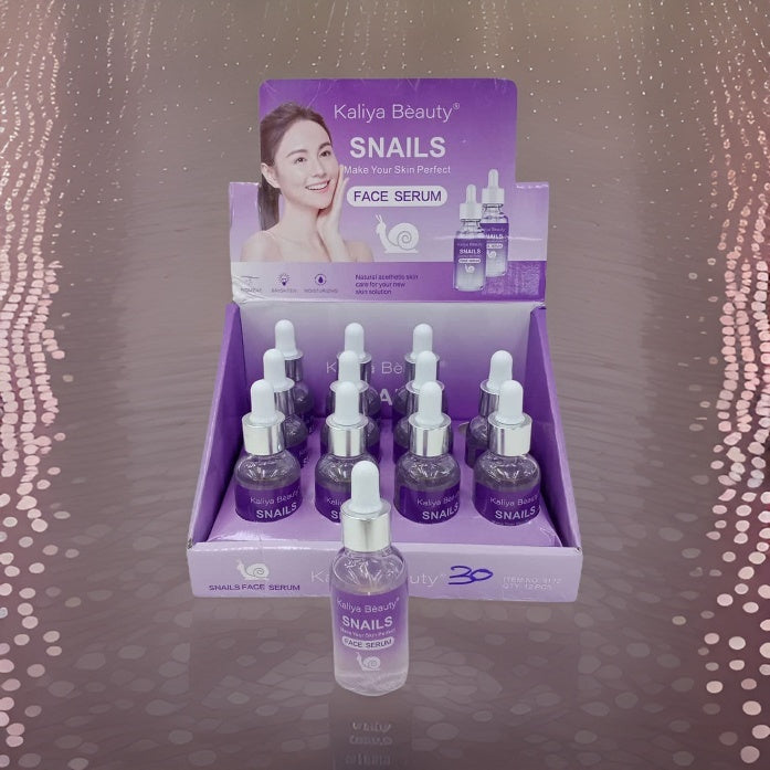 Kaliya Beauty Snail Face Serum 12 Pcs Set
