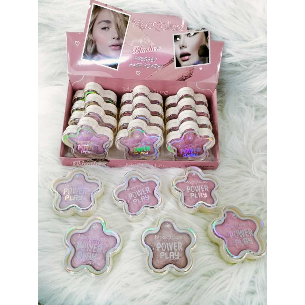 MocMallure Blusher Set 12 Shades Pressed