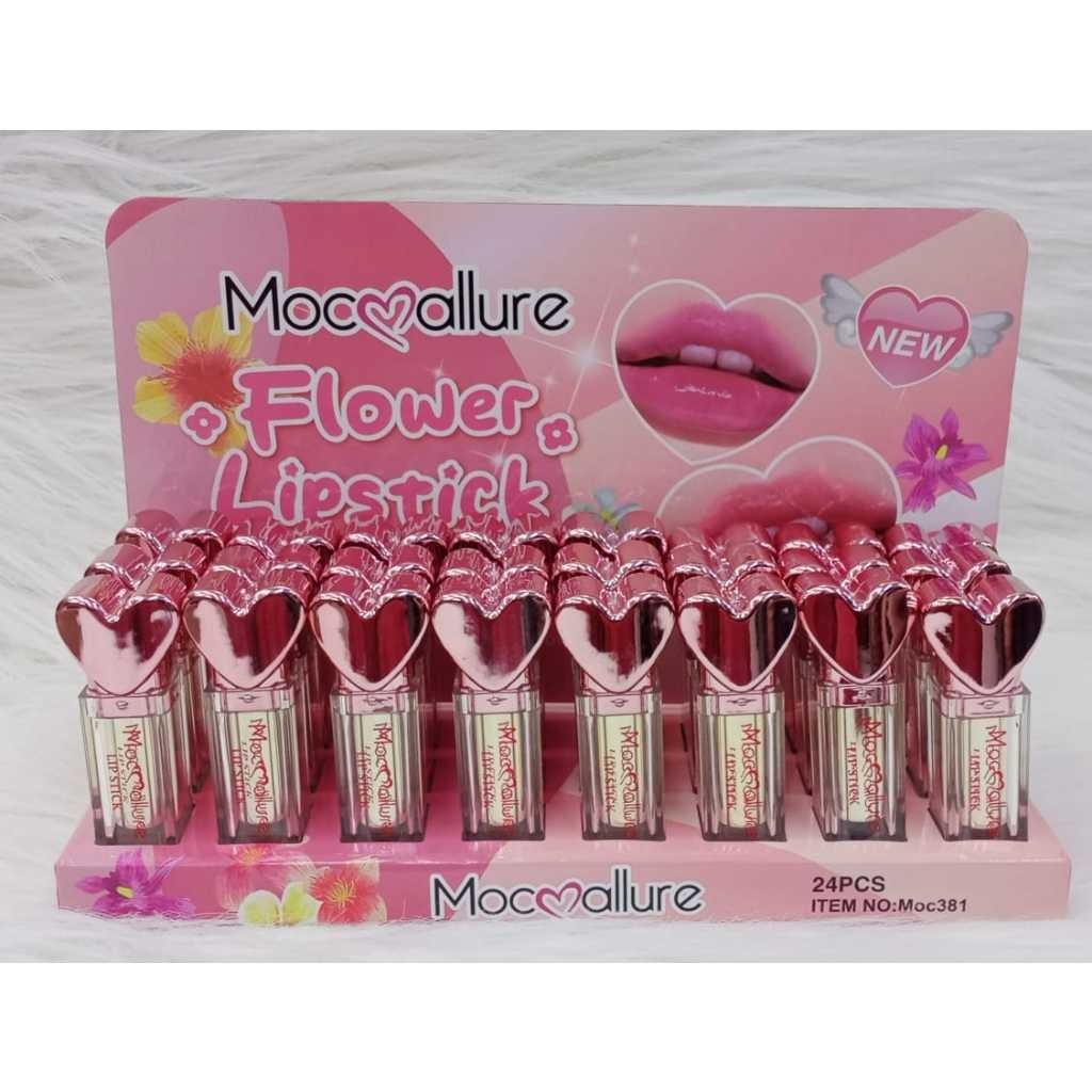 MocMallure Flower Jelly Lipstick 24pcs Box