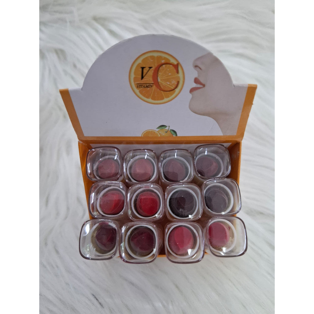 Vitamin C Lipstick Set 12pcs