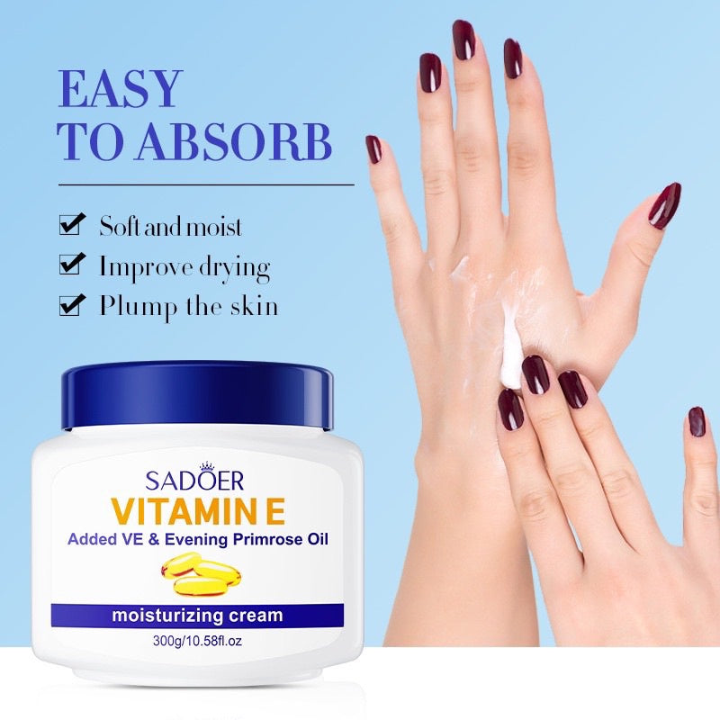 SADOER Vitamin E 3in1 Serum, Cream, Wash
