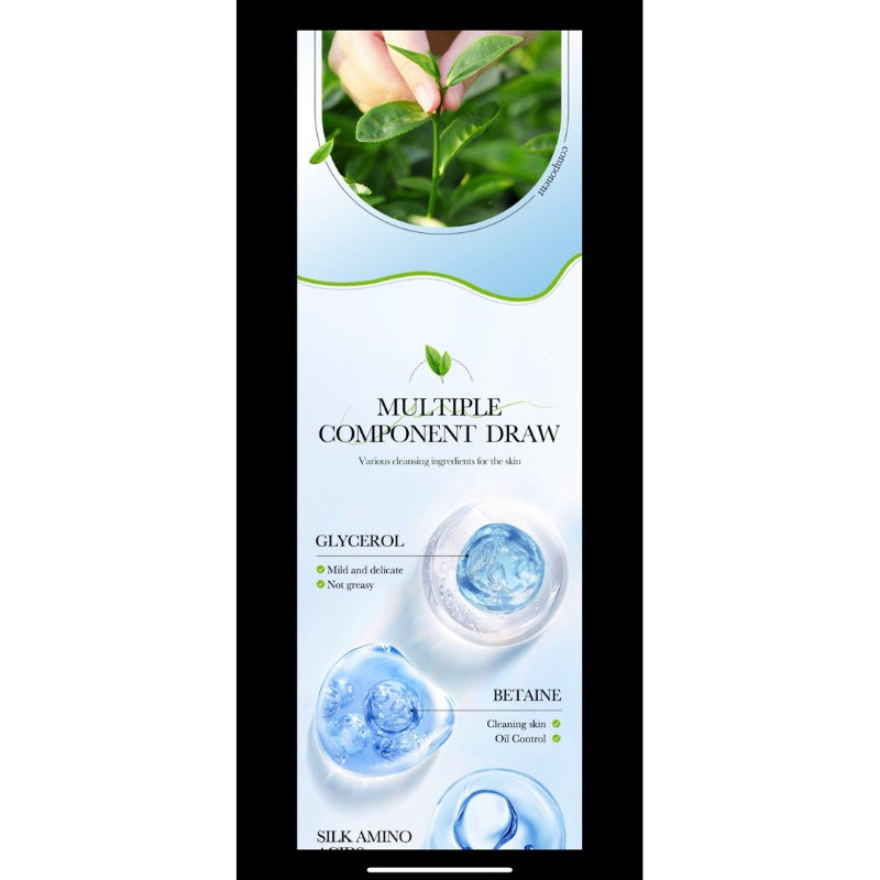 Green Tea Deep Cleaning Oil Control Face Wash