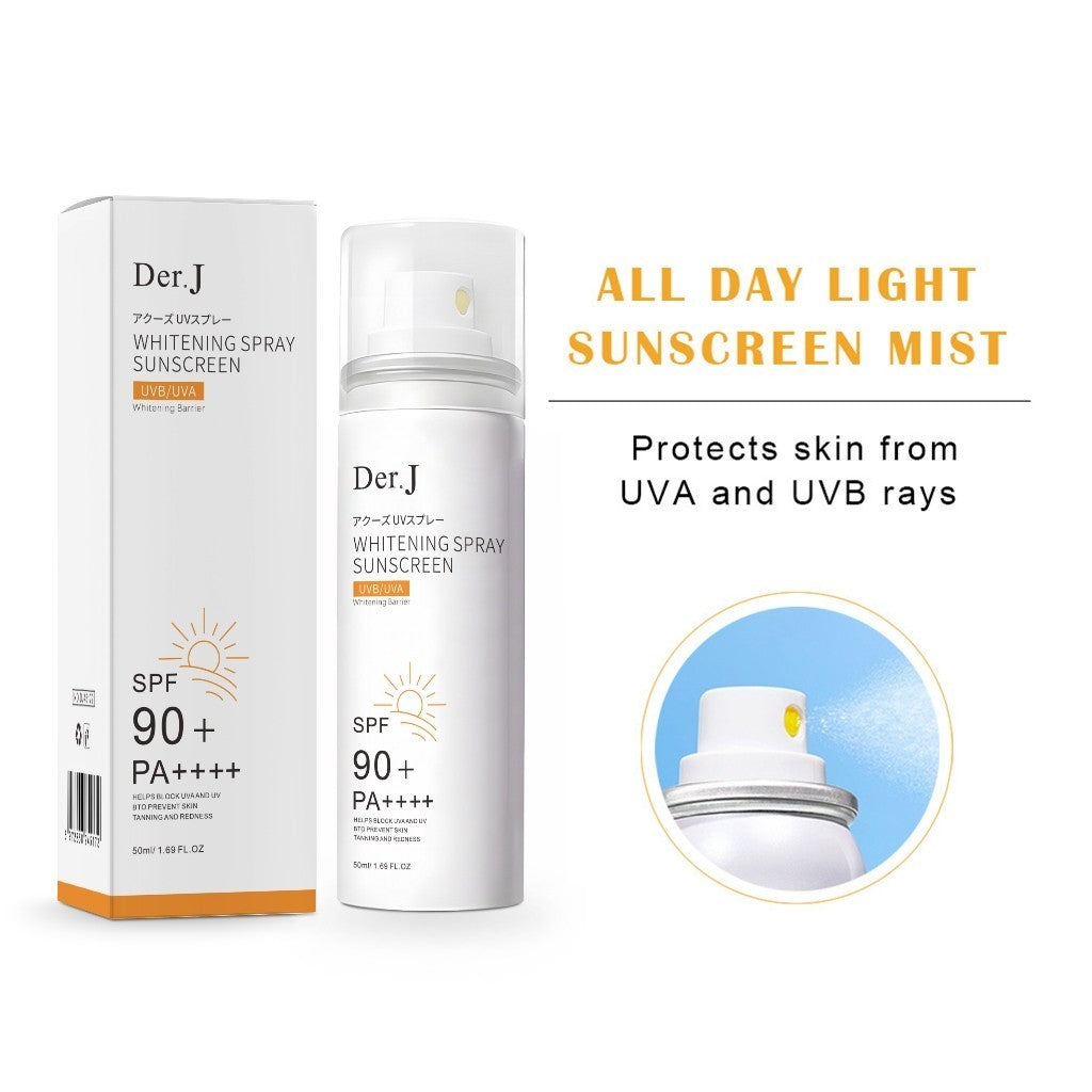 Der.J Sunscreen Spray – SPF90, UV Protection