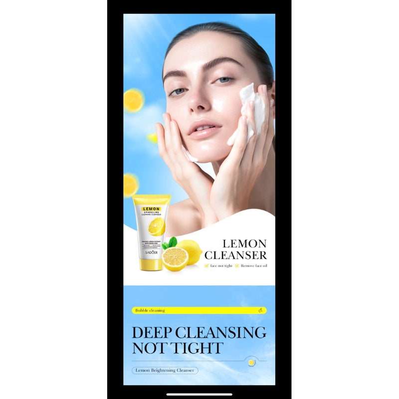 Lemon Deep Cleaning Oil Control Face Wash