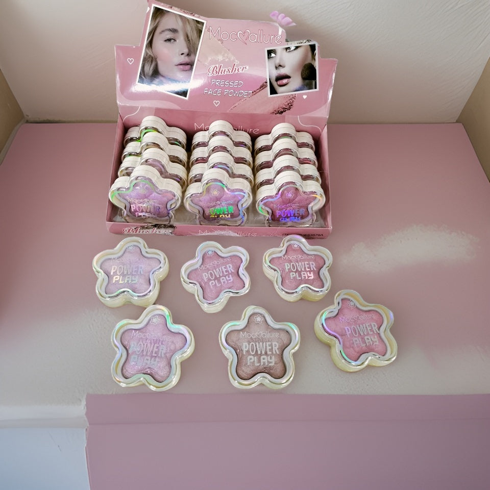 MocMallure Blusher Set 12 Shades Pressed