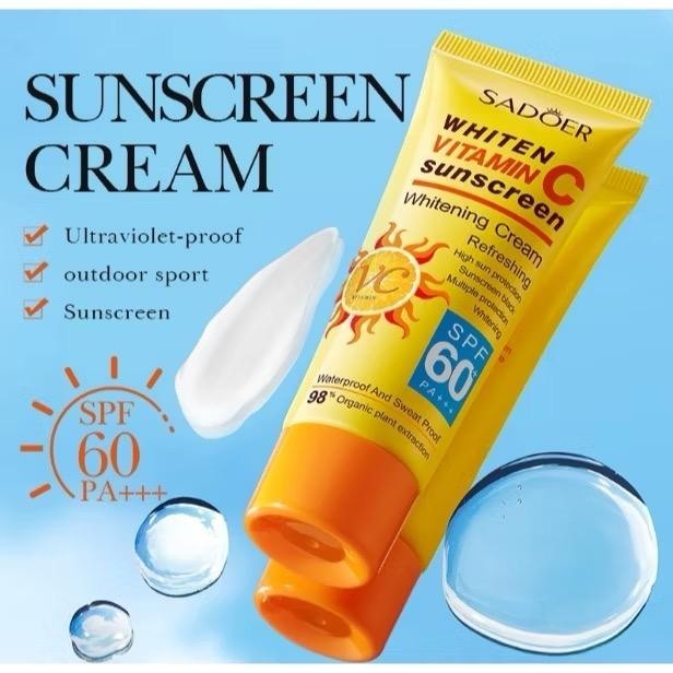 SADOER SPF60+ Vitamin C Sunscreen