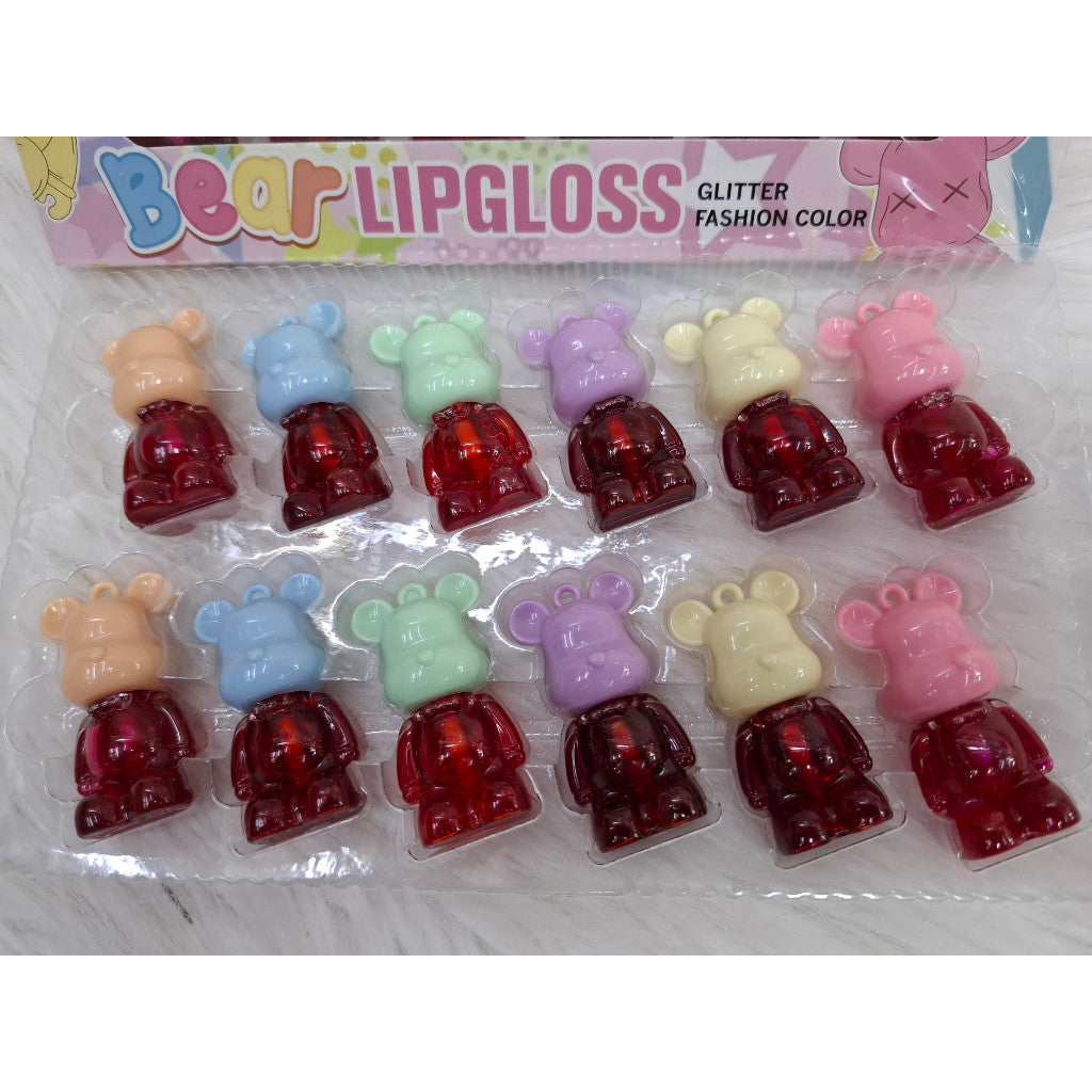 Mocmallure Bear Lip Gloss Set 12pcs