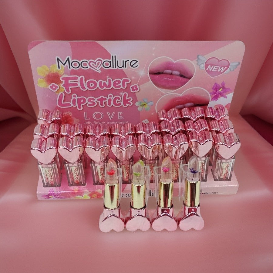 MocMallure Flower Jelly Lipstick 24pcs Box