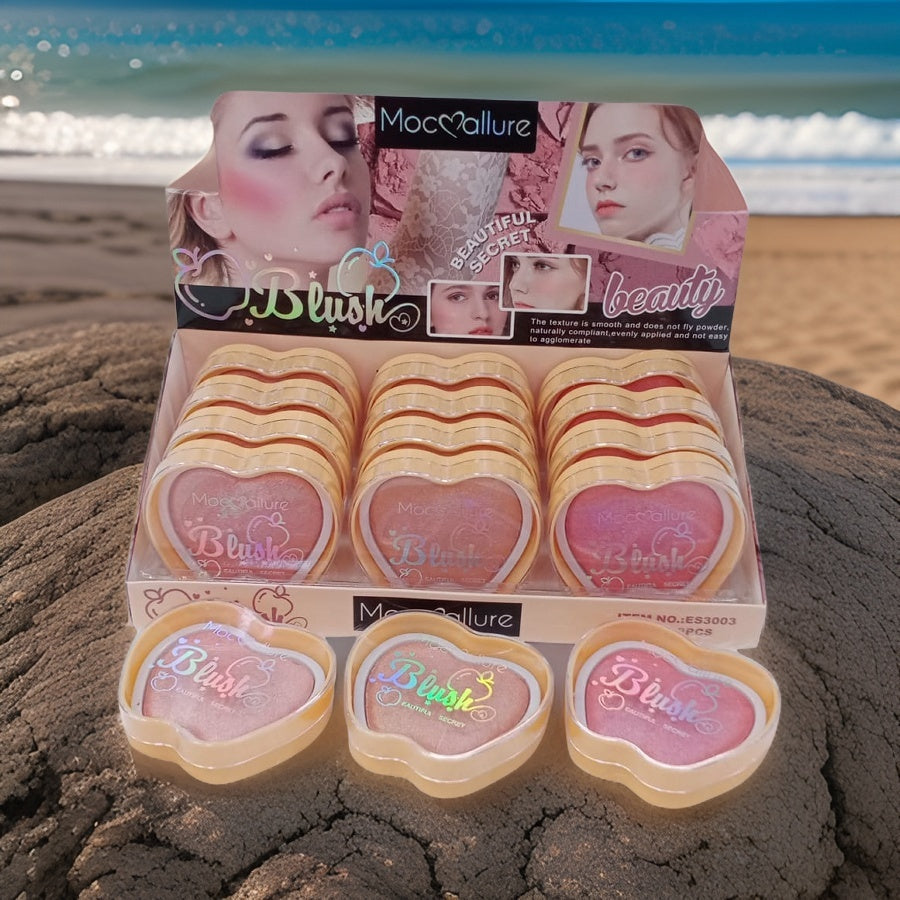 Blush Beauty Powder by MocMallure 12pcs Box