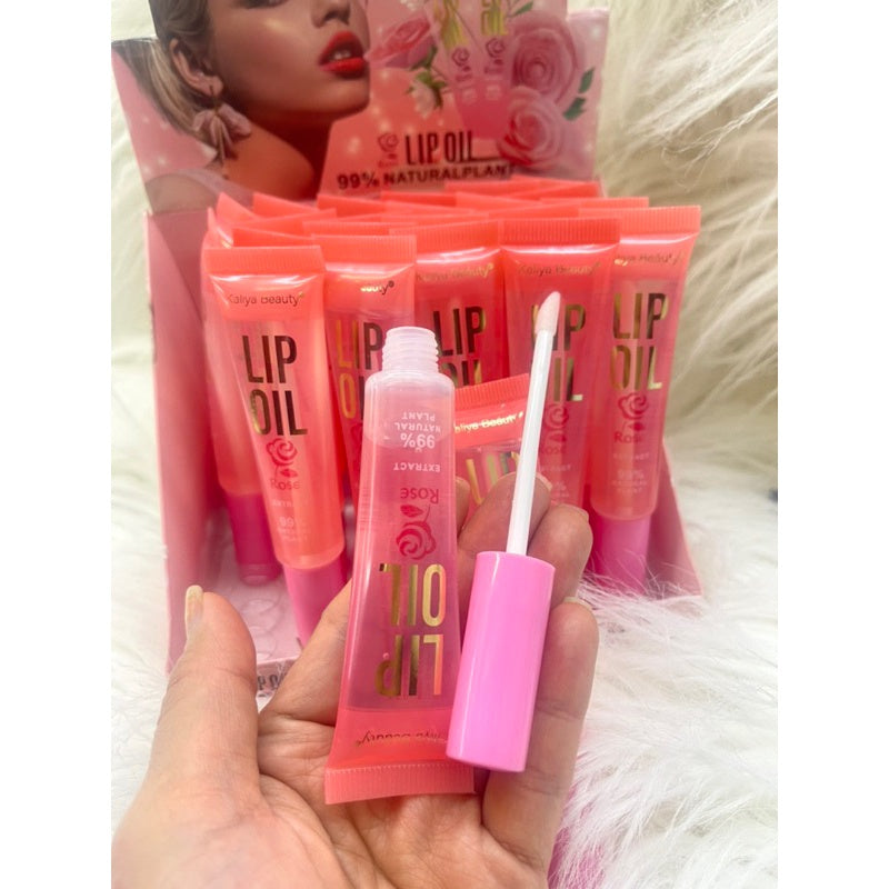 KaliyaBeauty Rose Extract Lip Oil Natural Color