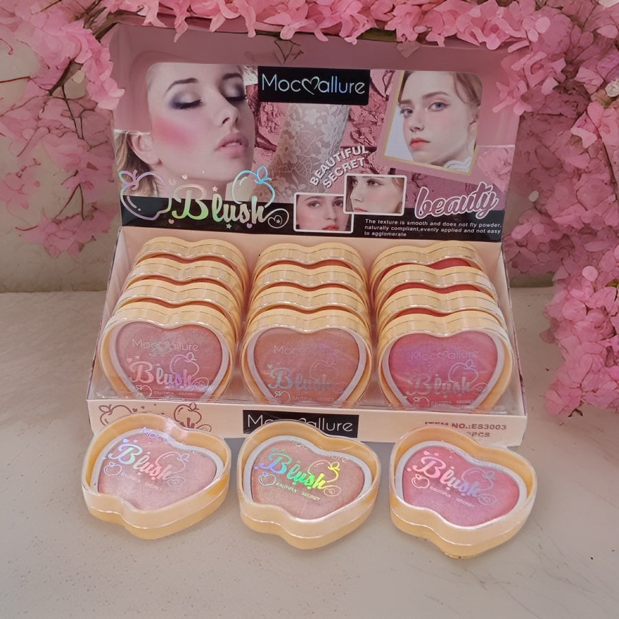 Blush Beauty Powder by MocMallure 12pcs Box