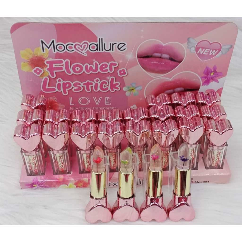 MocMallure Flower Jelly Lipstick 24pcs Box