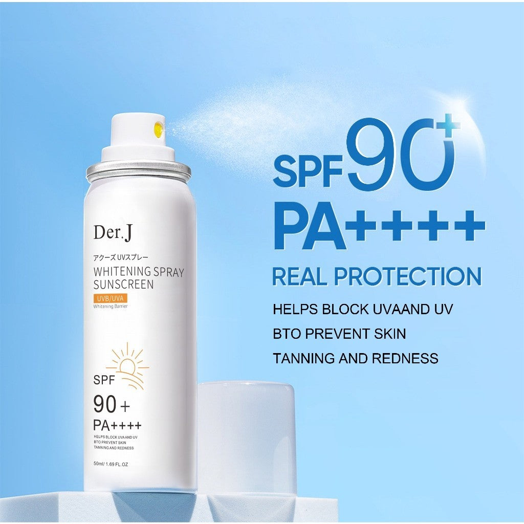Der.J Sunscreen Spray – SPF90, UV Protection