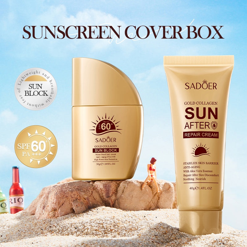 ROREC SADOER SPF60+ Collagen Sun Kit