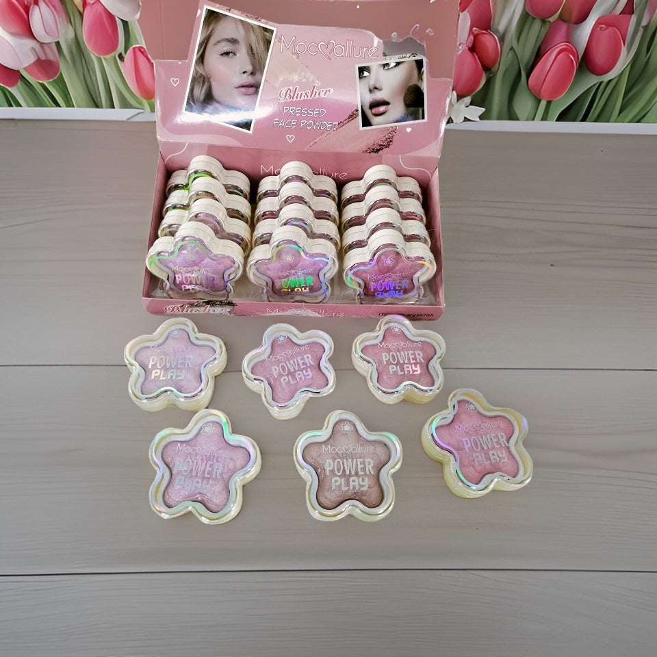 MocMallure Blusher Set 12 Shades Pressed